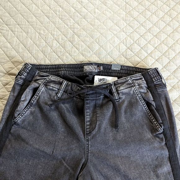 Torrid drawstring jeans size 1 black wash - Picture 5 of 9